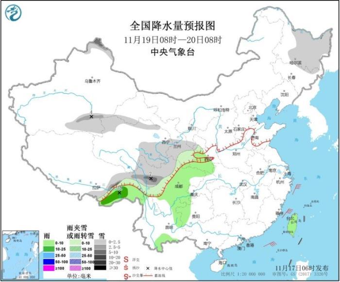 强冷空气持续影响中东部地区