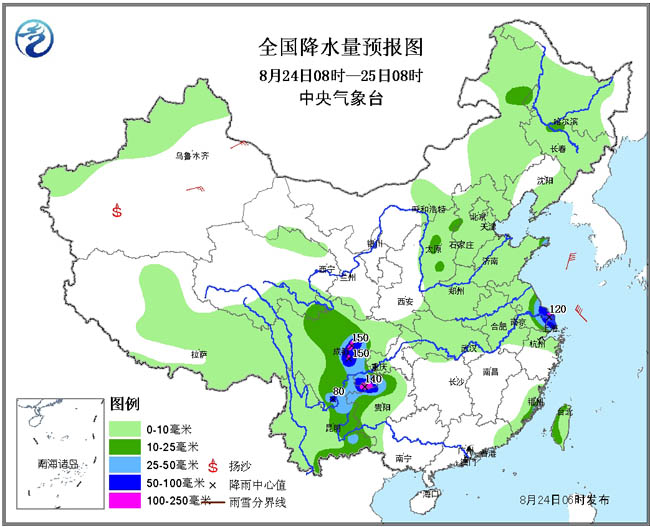 全国天气概况，大部地区升温为主，西南地区降水频繁，应对指南助你应对天气变化