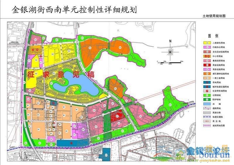 武汉金银湖最新规划图曝光，揭秘未来蓝图