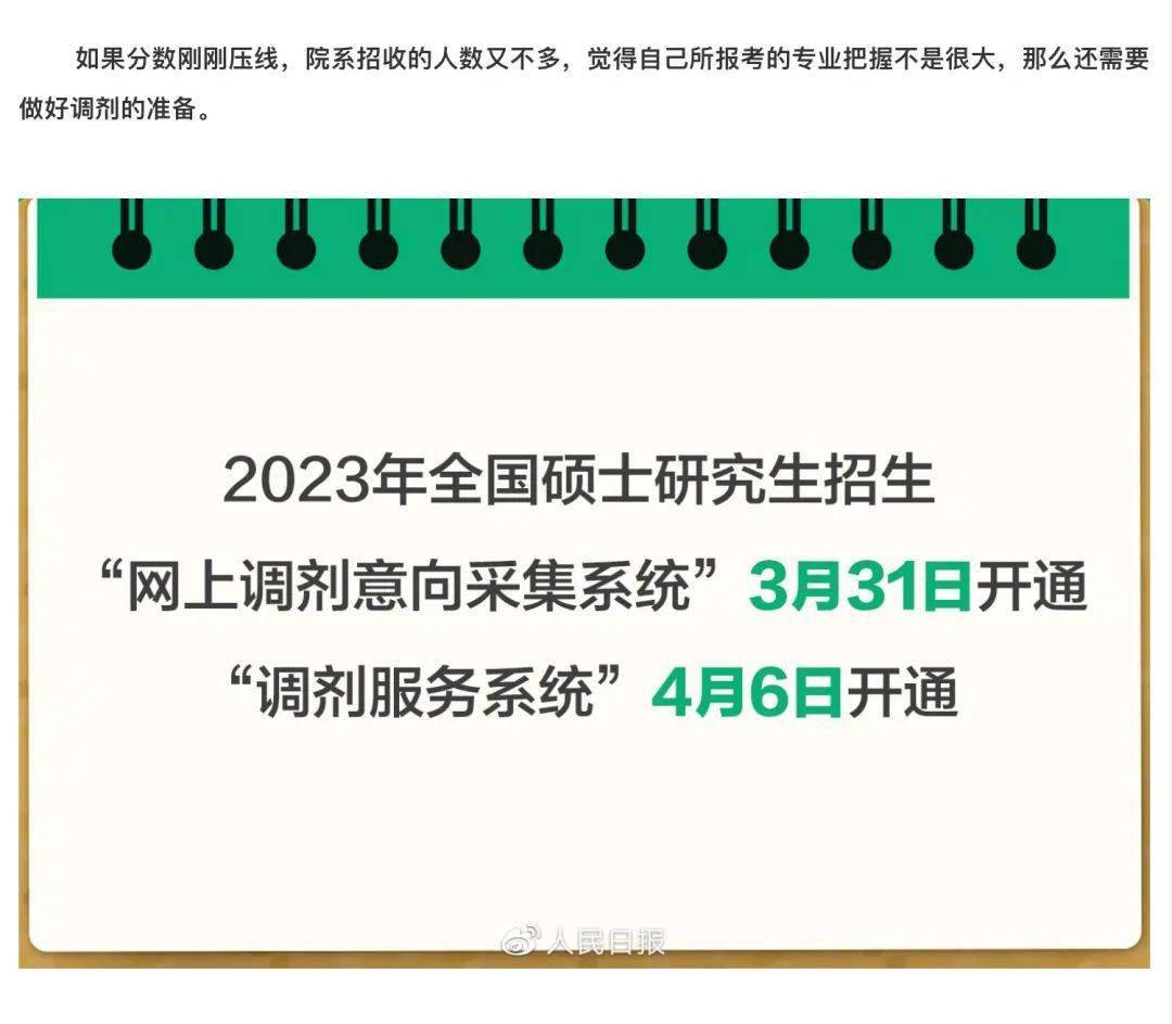 2023年考研调剂最新消息及分析