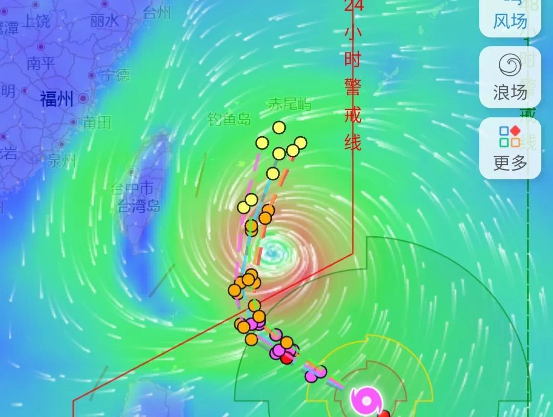 最新台风路径实时信息更新